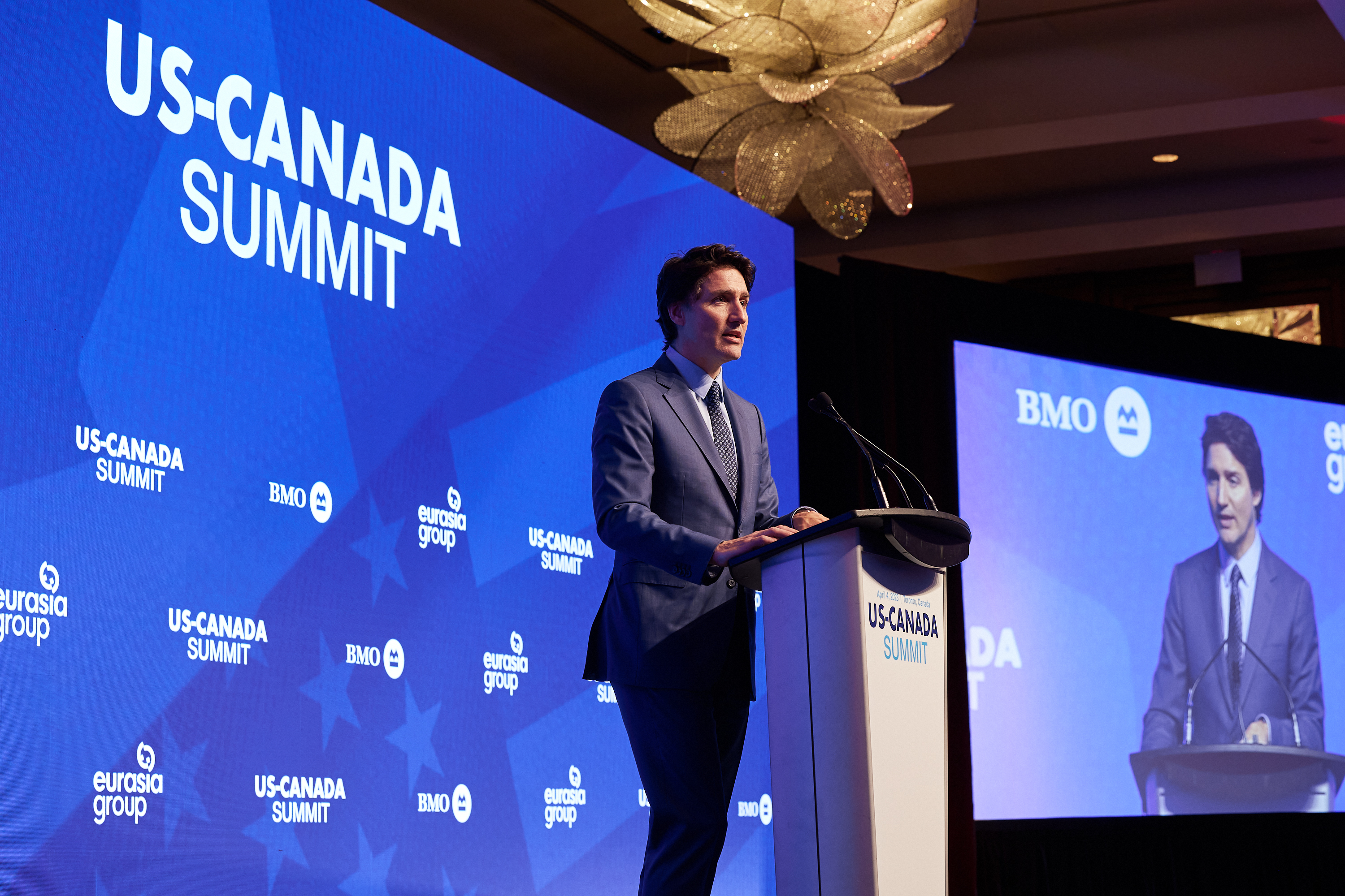 Prime Minister Justin Trudeau at US–Canada Summit